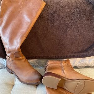 Franco Sarto wide calf boots. Size 9. Never worn.